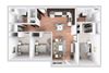 Union at Washington Apartments 3D Rendering Floor Plan